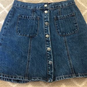Urban Outfitters Denim Jean Skirt